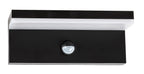 Aplica exterior cu senzor Rabalux Zaragoza Black 77115
