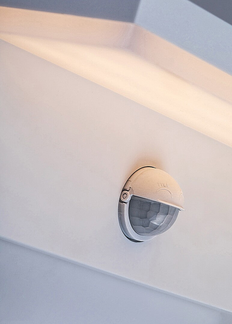 Aplica exterior cu senzor Rabalux Zaragoza White 77116