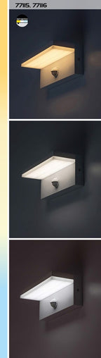 Aplica exterior cu senzor Rabalux Zaragoza White 77116