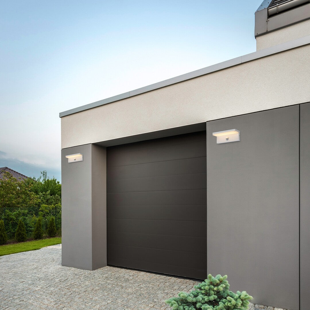 Aplica exterior cu senzor Rabalux Zaragoza White 77116