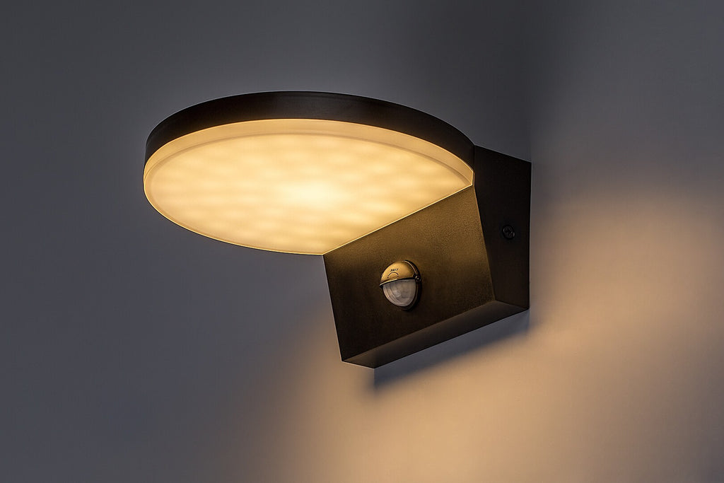 Aplica exterior cu senzor Rabalux Batida Black 77119