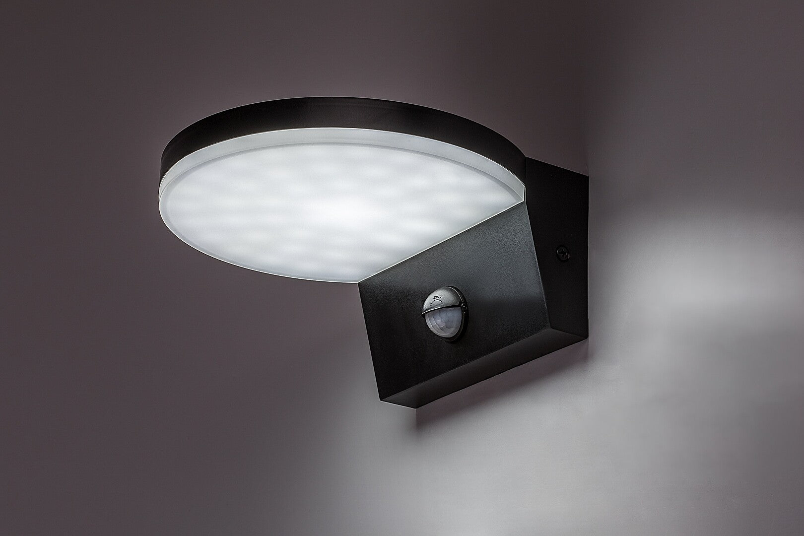 Aplica exterior cu senzor Rabalux Batida Black 77119