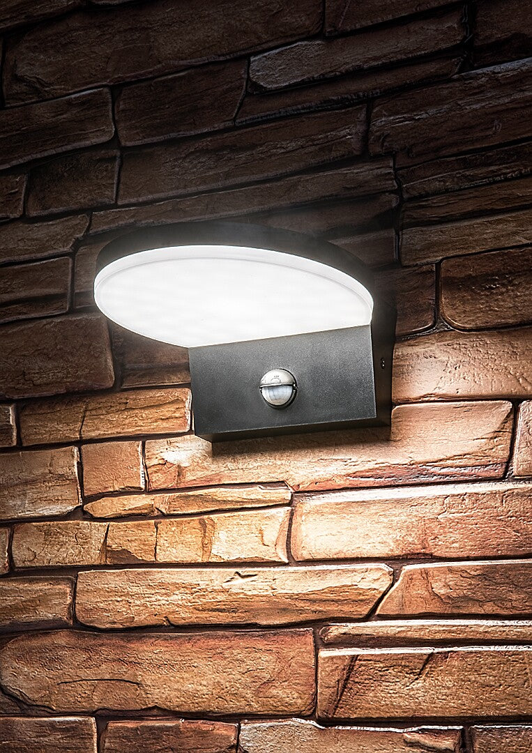 Aplica exterior cu senzor Rabalux Batida Black 77119