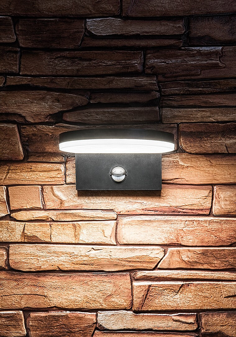 Aplica exterior cu senzor Rabalux Batida Black 77119