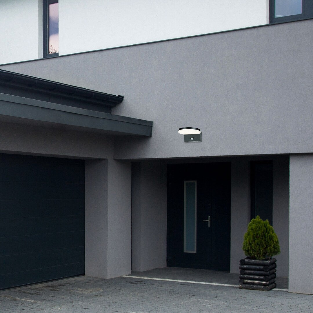 Aplica exterior cu senzor Rabalux Batida Black 77119