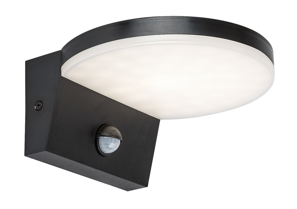 Aplica exterior cu senzor Rabalux Batida Black 77119