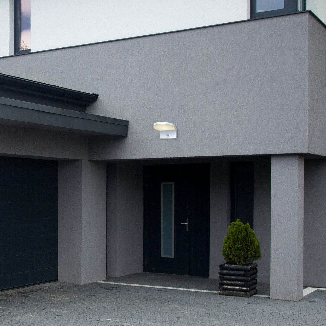Aplica exterior cu senzor Rabalux Batida White 77120