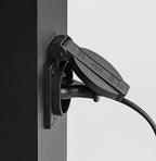 Stalp exterior cu priza Rabalux Ankara Anthracite 77122