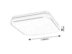 Plafoniera baie cu senzor Rabalux Lowar White 77138