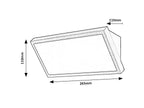 Aplica exterior Rabalux Rapla2 Black 77150