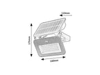 Proiector exterior solar Rabalux Tarcal Black 77159