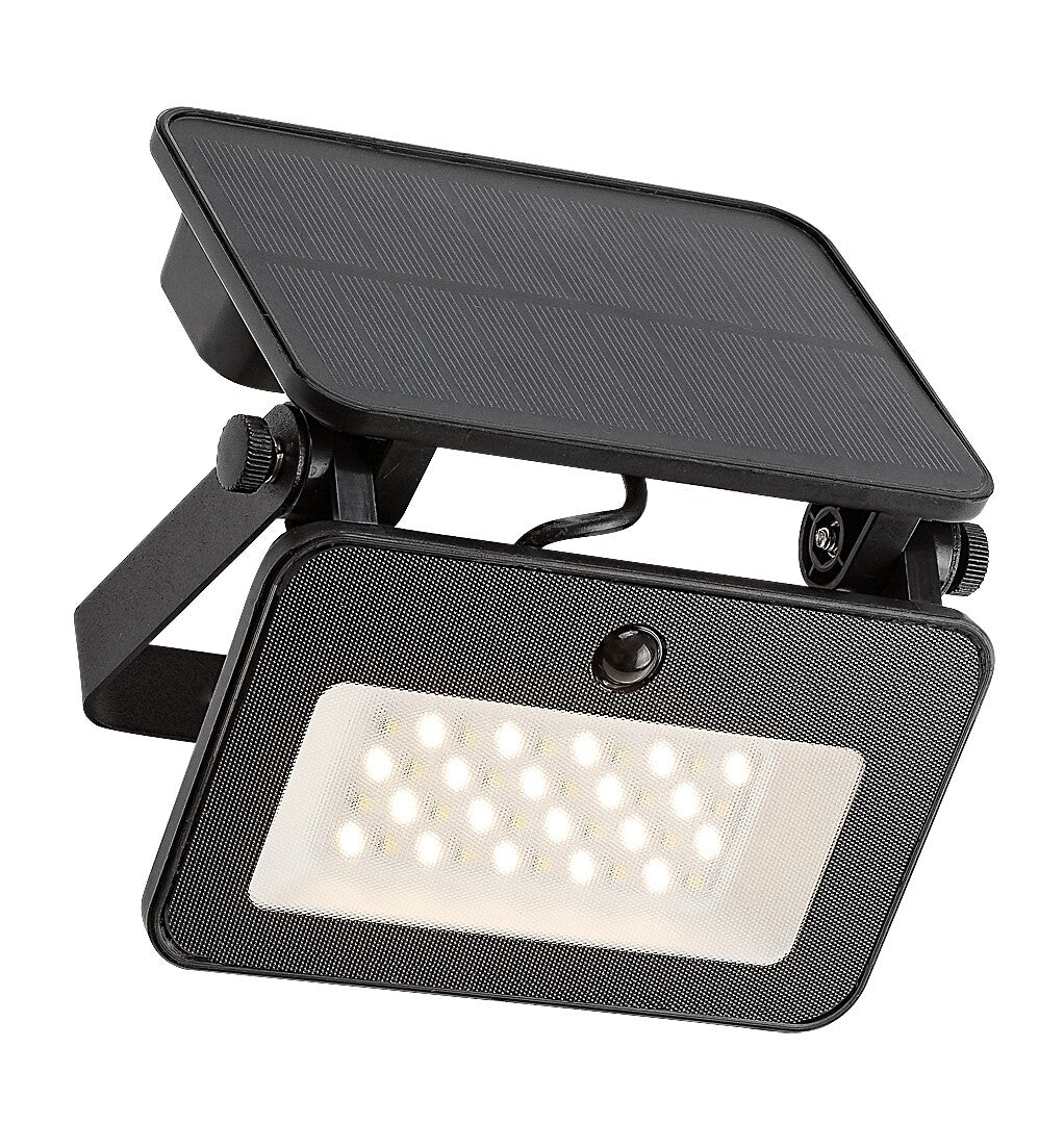 Proiector exterior solar Rabalux Tarcal Black 77159