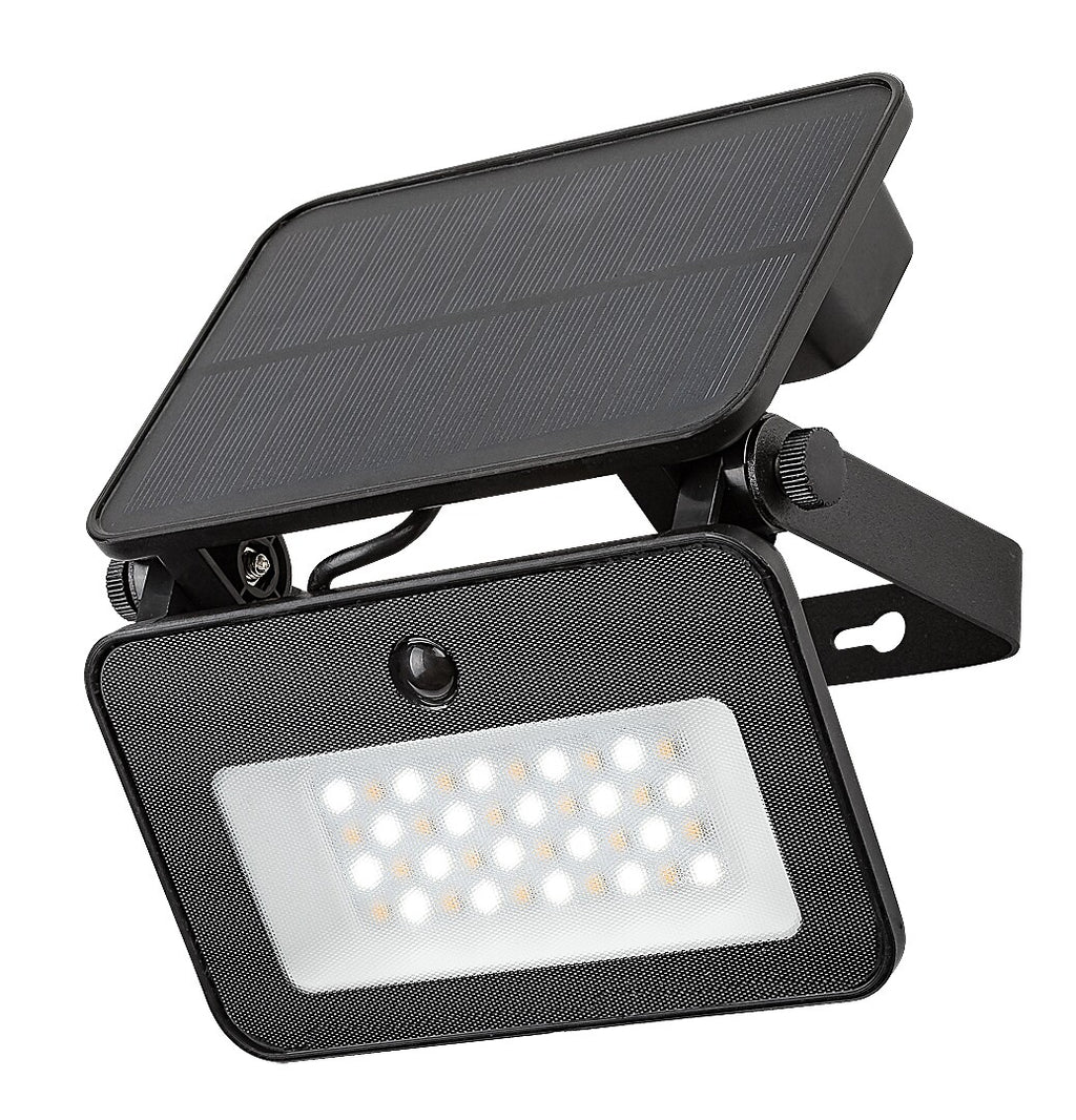 Proiector exterior solar Rabalux Tarcal Black 77159