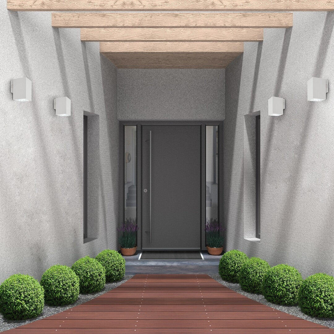 Aplica exterior Rabalux Urfa White 77163