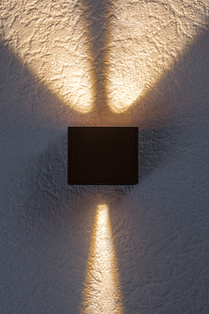 Aplica exterior Rabalux Hallstatt Brown 77169