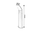 Stalp exterior Rabalux Tolna Black 77173