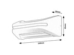 Aplica exterior Rabalux Kobarid Black 77174