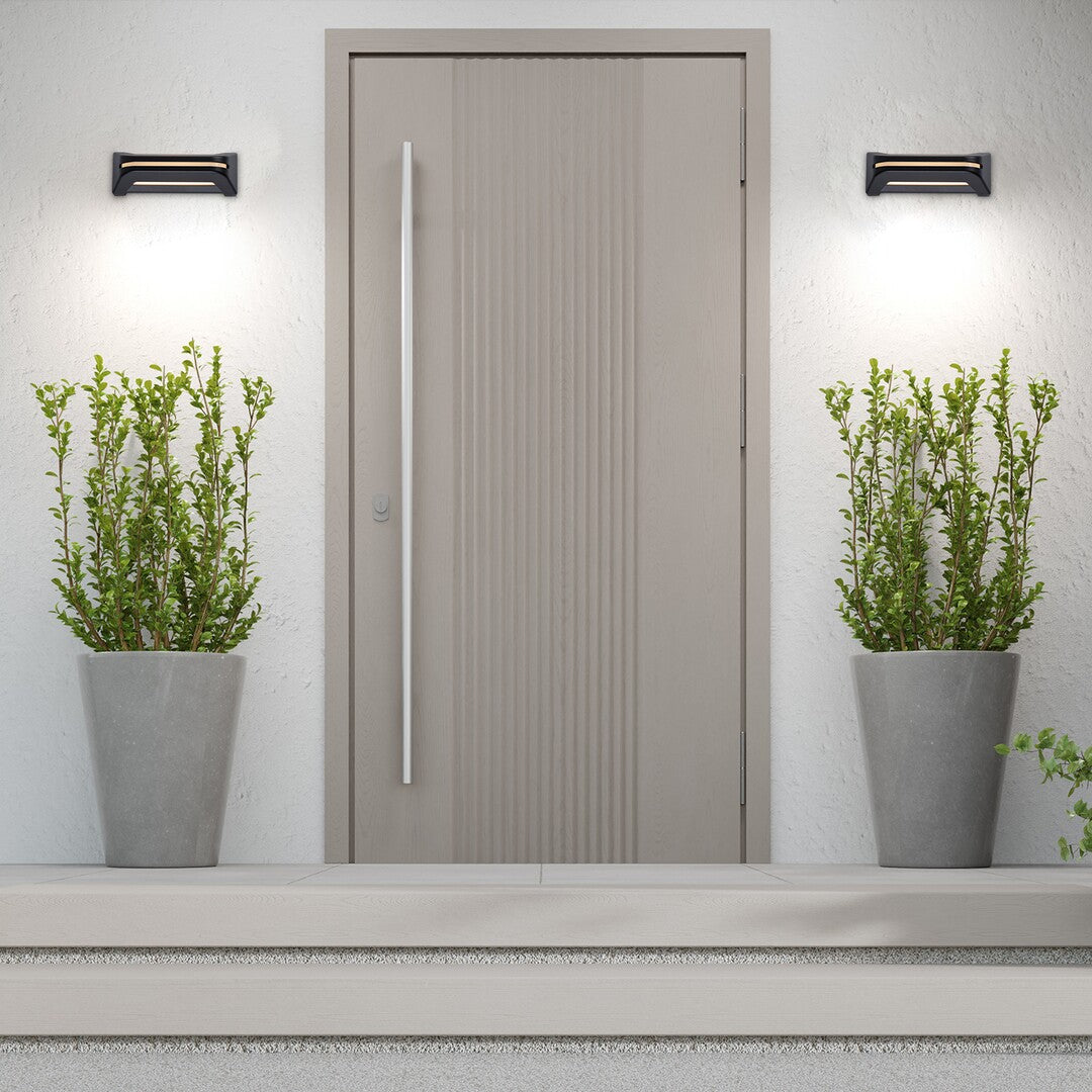 Aplica exterior Rabalux Kobarid Black 77174
