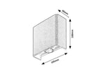 Aplica exterior Rabalux Portel Black 77191