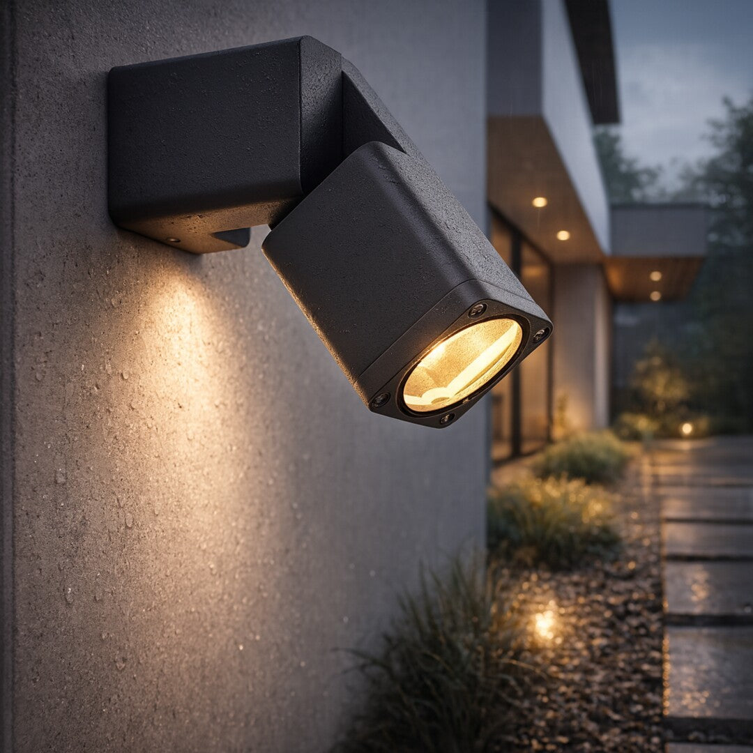 Aplica exterior Rabalux Gordes Mat Black 77193