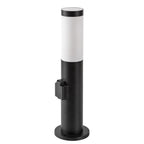 Stalp exterior cu priza Rabalux Black torch 77194