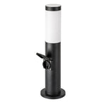 Stalp exterior cu priza Rabalux Black torch 77194