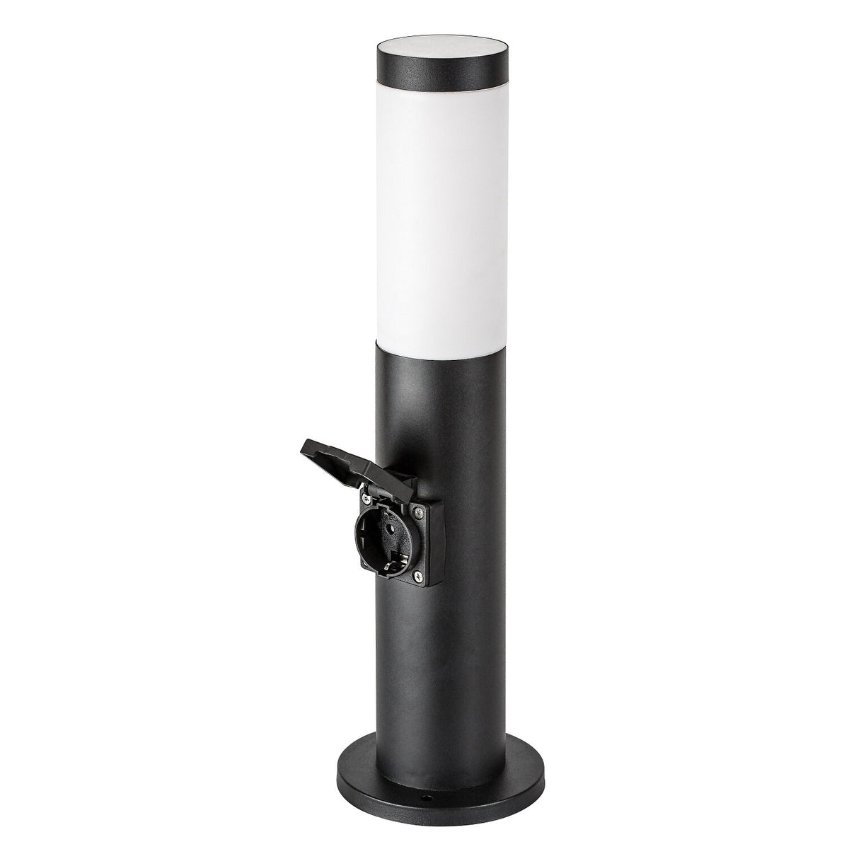 Stalp exterior cu priza Rabalux Black torch 77194
