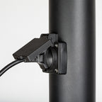 Stalp exterior cu priza Rabalux Black torch 77194