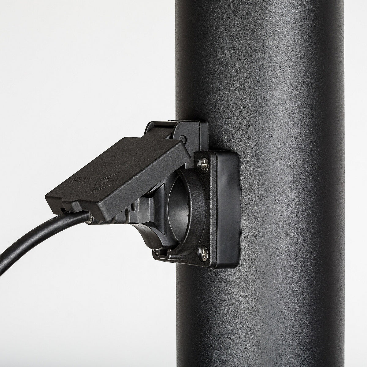 Stalp exterior cu priza Rabalux Black torch 77194
