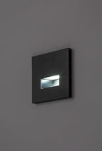 Spot incastrat trepte Rabalux Lunca Black 77195