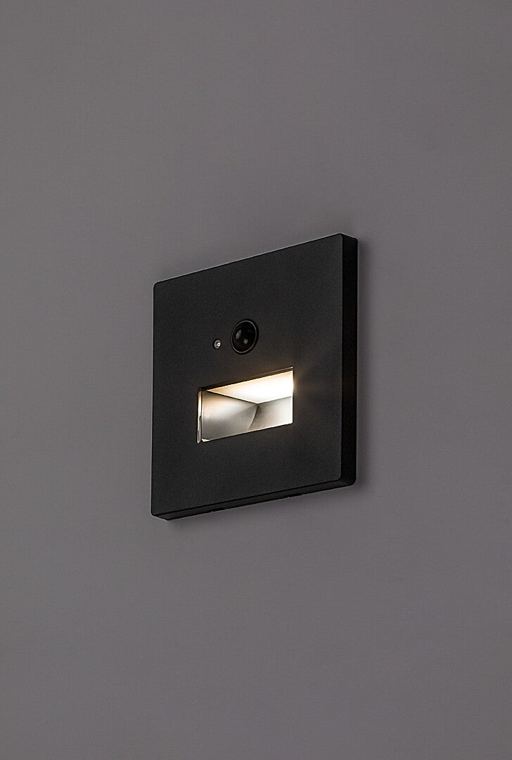Spot incastrat trepte Rabalux Lunca Black 77197