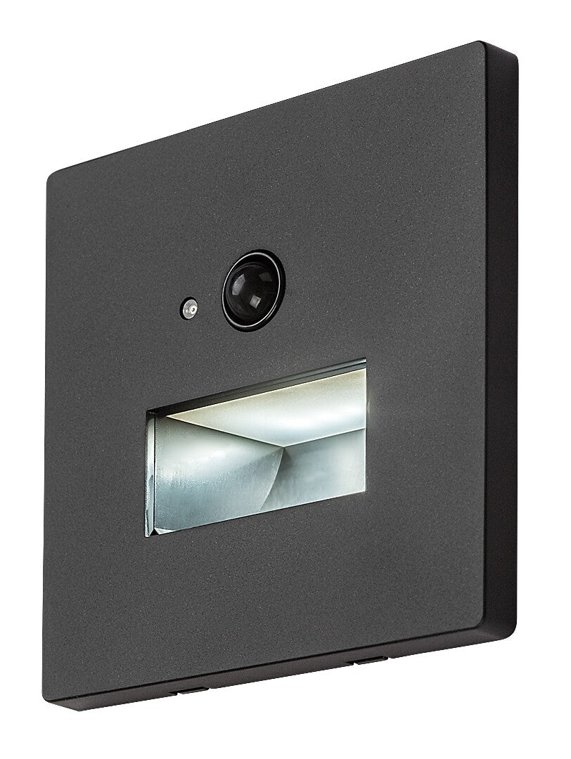 Spot incastrat trepte Rabalux Lunca Black 77197