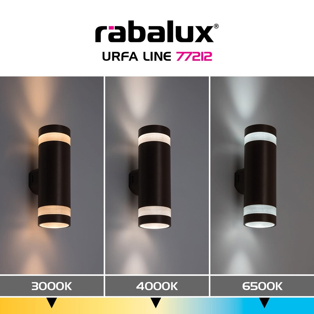 Aplica exterior Rabalux Urfa Line Brown 77212
