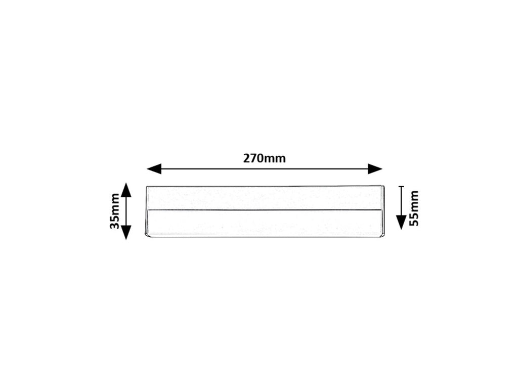 Aplica baie Rabalux Band2 Black 78045