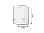 Spot exterior aplicat Rabalux Zombor Anthracite 7818