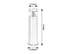 Stalp exterior Rabalux Lisbon Steel 7828