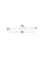 Aplica baie Nova Luce FLAT 787011