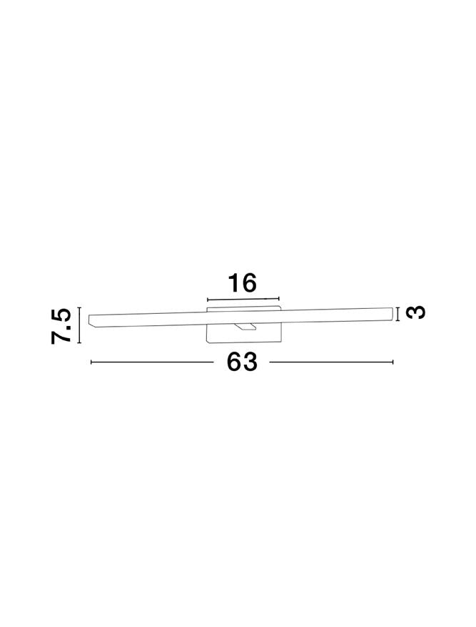 Aplica baie Nova Luce FLAT 787012