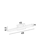 Aplica baie Nova Luce WILLOW 787014
