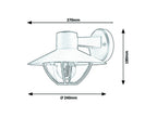 Aplica exterior Rabalux Almada Brown 7884