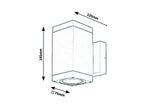 Aplica exterior Rabalux Buffalo Anthracite 7888