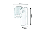 Aplica exterior Rabalux Elva Anthracite 7929