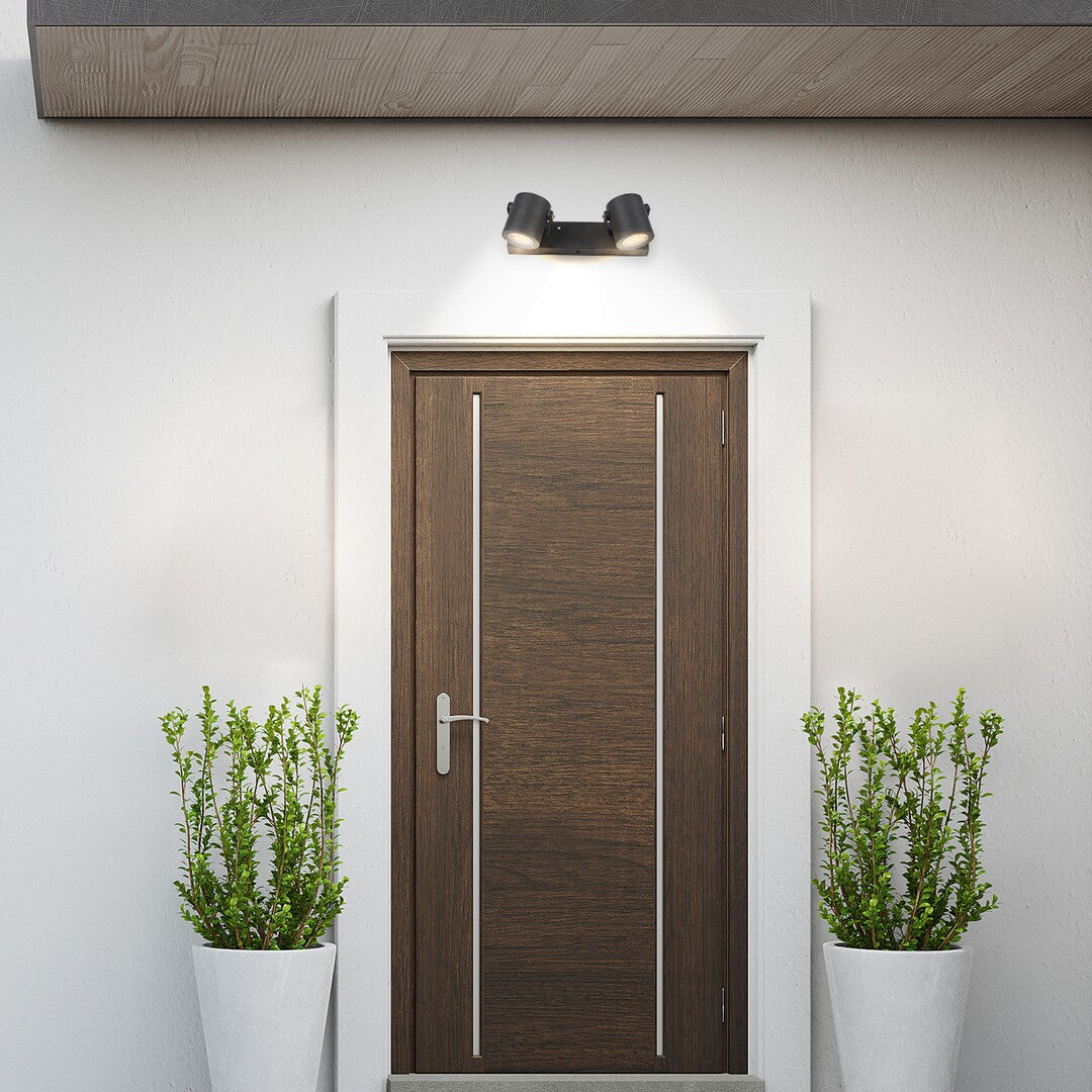 Aplica exterior Rabalux Elva Anthracite 7930