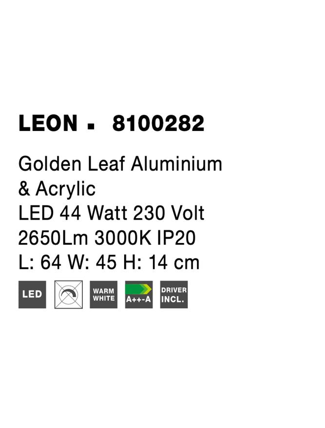 Plafoniera Nova Luce LEON 8100282