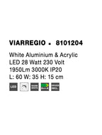 Plafoniera Nova Luce VIARREGIO 8101204