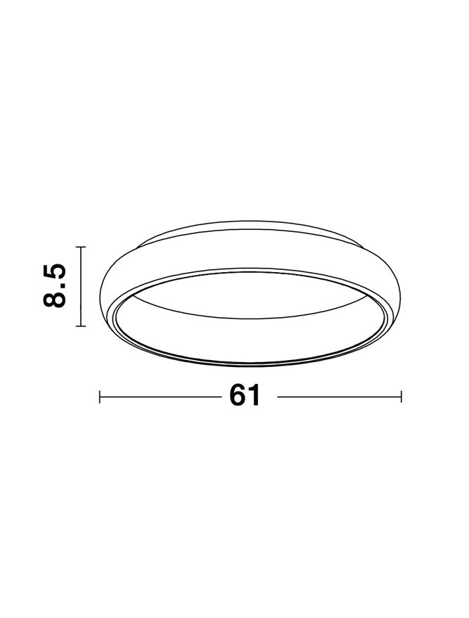 Plafoniera Nova Luce ALBI 8105611