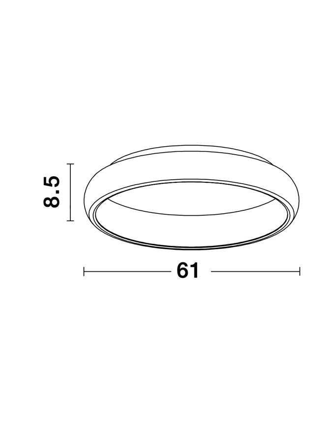 Plafoniera Nova Luce ALBI 8105612