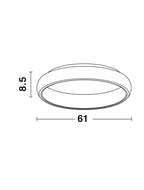 Plafoniera Nova Luce ALBI 8105612