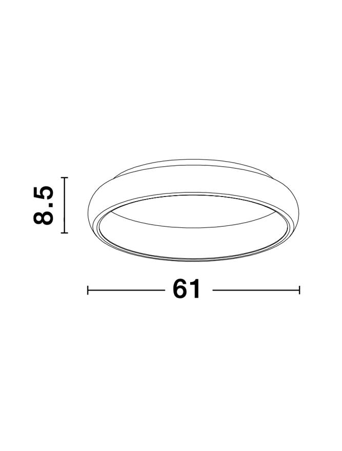 Plafoniera Nova Luce ALBI 8105617
