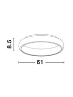 Plafoniera Nova Luce ALBI 8105617